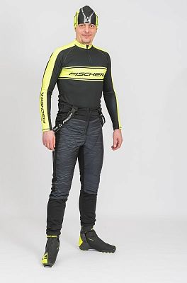 Превью Лыжные брюки Брюки лыжные FISCHER Hybrid Чёрный